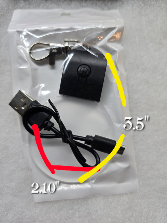 LED light up keychain, 5 modes, for DIY rechargeable, usb charger