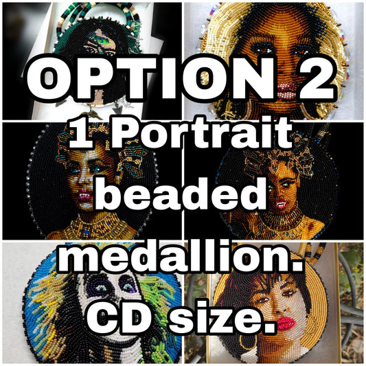 1 Portrait medallion of your choice for the end of MARCH 2026 . See description for more info on this order. ($520-$820)